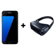 Samsung Galaxy S7 Edge 4G Dual Sim Smartphone 32GB Black + Gear VR Black