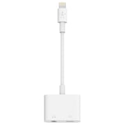 Belkin Rock Star Lightning Audio Charging Adaptor White - F8J212BTWHT