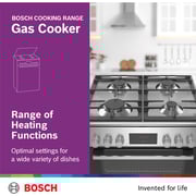 Bosch 4 Gas Burners Cooker HXQ38AE50M