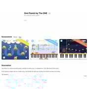 The One TOK1B Light Keyboard Black