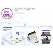 The One TOK1B Light Keyboard Black