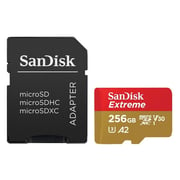 Sandisk Extreme 256GB MicroSDXC + SD Adapter SDSQXA1-256G-GN6MA