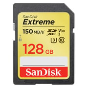 بطاقة ميموري سانديسك SDSDXV5-128G-GNCIN إكستريم SDXC 128GB