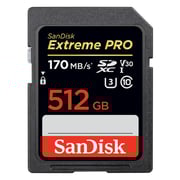 Sandisk SDSDXXY-512G-GN4IN Extreme Pro SDXC Card 512GB