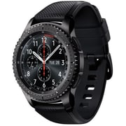 Samsung Gear S3 Frontier Watch Space Grey+Gear Icon X Black Bundle SMR140NZKAXSG - Middle East Version