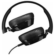 Skullcandy S5PXYL003 Riff On-Ear Headphone Black