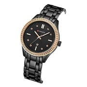 Curren 9010BLK Ladies Watch Black
