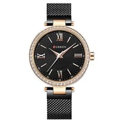 Curren 9011BLKRG Ladies Watch Black