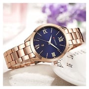 Curren 9007RGB Ladies Watch Rose Gold Blue