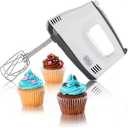 Black + Decker Hand Mixer, 300 watt, White - M350, Best price in Egypt