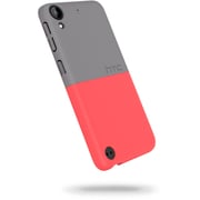 HTC HCC1250 Two Tone Snap Case Mineral Grey/Coral Red For Desire 530/630