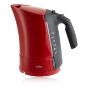 Braun WK300 Multiquick 3 kettle - Red, 1.7 Liter