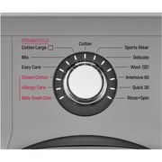 LG Front Load Washing Machine 8Kg Sleek Design & Convinient Touch UI Award and Proven Inverter Direct Drive Motor FH4G6TDY6