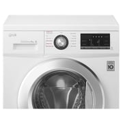 LG Front Load Washer 8kg FH4G6TDY2, 6 Motion Direct Drive, Smart Diagnosis, Award and Proven