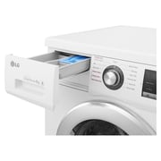 LG Front Load Washer 8kg FH4G6TDY2, 6 Motion Direct Drive, Smart Diagnosis, Award and Proven