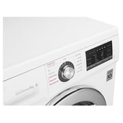 LG Front Load Washer 8kg FH4G6TDY2, 6 Motion Direct Drive, Smart Diagnosis, Award and Proven