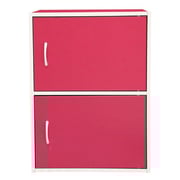 Delma 2 Tier Storage Shelf Magenta