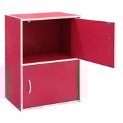Delma 2 Tier Storage Shelf Magenta