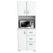 AtoZ Furniture KS-819868-1 Tall Kitchen Storage Cabinet Kitchen Storage