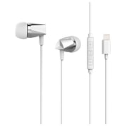 Xcell In Ear Headset With Lightning Port - Silver/White