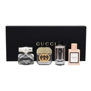 Gucci Gift Set For Women (Bloom 5ml EDP + Bamboo 5ml EDP + Guilty 5ml EDT + Gorgeous Gardenia 5ml EDT)