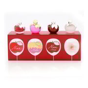 Nina Ricci Miniature Coffret For Women (Nina 4ml EDT + Nina L'Eau 4ml EDT + Nina L'Elixir 4ml EDP + Nina Les Delices 4ml EDT)