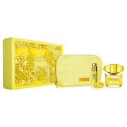 Versace Yellow Diamond Gift Set For Women (Yellow Diamond 90ml EDT + Yellow Diamond 10ml EDT + Bag)