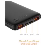 Riversong Horizon 10 Power Bank 10000mAh Black
