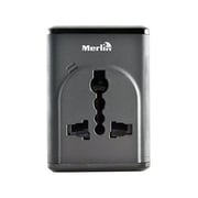 Merlin MUTA-675 Universal USB Travel Adapter Grey