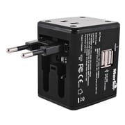 Merlin MUTA-675 Universal USB Travel Adapter Grey