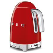 Smeg Kettle 1.7 Litres Variable Temperature Red KLF04RDUK