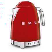 Smeg Kettle 1.7 Litres Variable Temperature Red KLF04RDUK