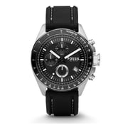 Fossil CH2573IE Decker Chronograph Black Silicone Watch