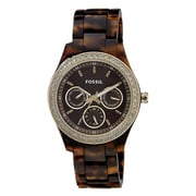 Fossil ES2795 Stella Multifunction Tortoise Resin Ladies Watch