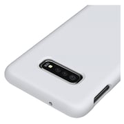 Samsung Silicon Cover White For Galaxy S10 Plus