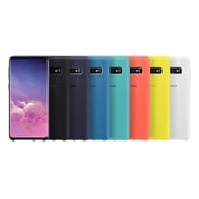 Samsung Silicon Case Black For Galaxy S10 Plus