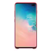 Samsung Leather Case Red For Galaxy S10 Plus