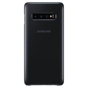 Samsung Clear View Flip Case Black For Galaxy S10 Plus