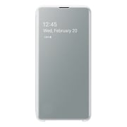 Samsung Clear View Flip Case White For Galaxy S10e