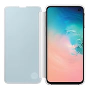 Samsung Clear View Flip Case White For Galaxy S10e