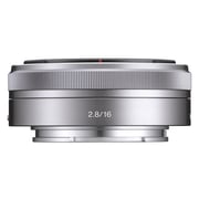 سوني E 16mm f/2.8 عدسة واسعة الزاوية  SEL16F28