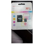 Hikvision 32GB microSD Memory Card W/Adapter HS-TF-C1