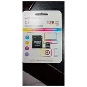 Hikvision 128GB microSD Memory Card W/Adapter HS-TF-C1