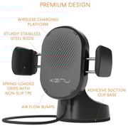 Kenu Airbase Pro Wireless Q1 Fast Charger - Black