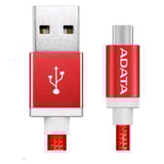 Adata Reversible Ease On Micro USB Cable 1m - Red