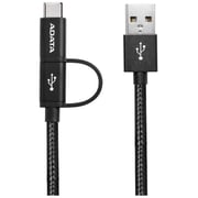 Adata Micro USB/USB-C 2.0 Cable 1m - Black
