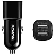 Adata ACV0172 Dual USB Car Charger - Black