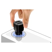 Adata ACV0172 Dual USB Car Charger - Black