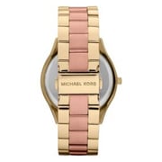 Michael Kors MK3493 Slim Runway Pink Dial Ladies Watch
