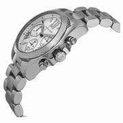 Michael Kors Bradshaw Chronograph Silver Dial Stainless Steel Ladies Watch